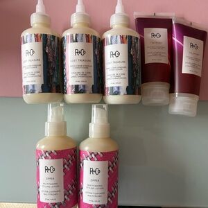 LOT—R&CO HAIR PRODUCTS—Teleport, Lost Treasure and Zipper—NEW UNOPENED